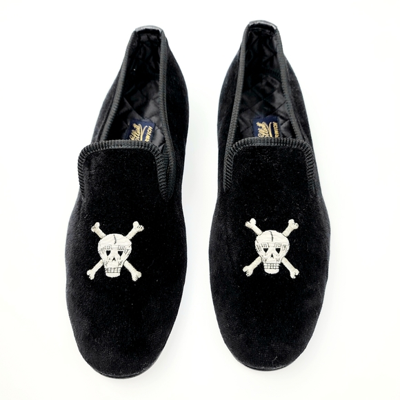 Bowhill Elliott Skull Bones Loafer 